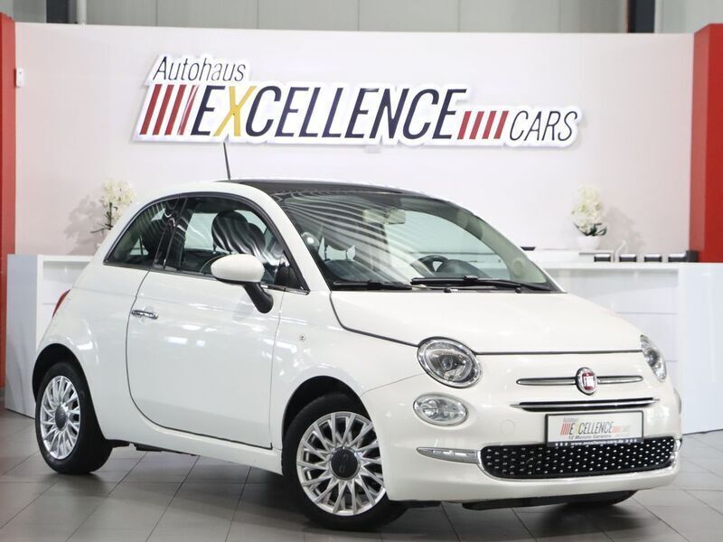 Weiß Gebraucht 2015 Fiat 500 Lounge Kleinwagen | 7.991 € (Fairer Preis) - Bild 1/4