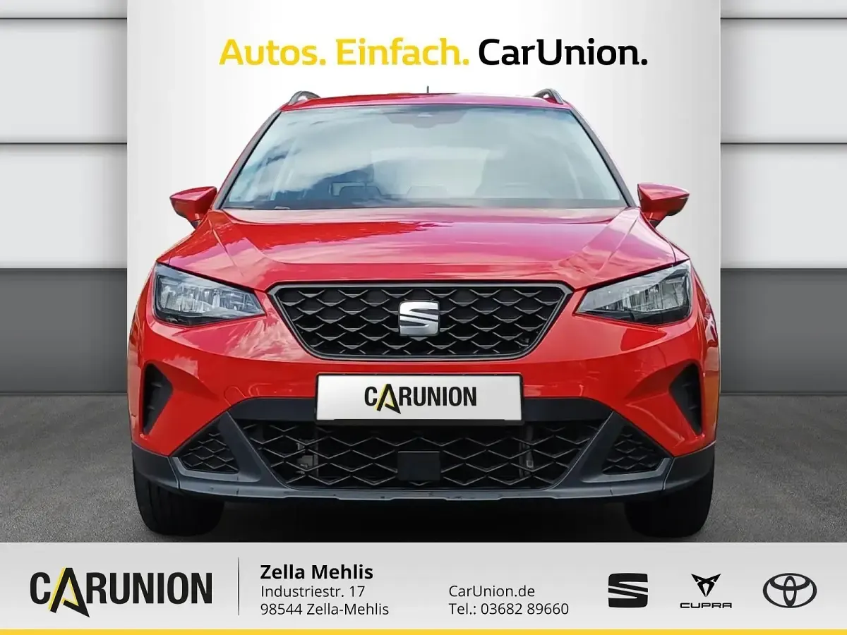 Gebraucht Seat Arona Style 110 PS (80 kW) 2022 Pure rot SUV