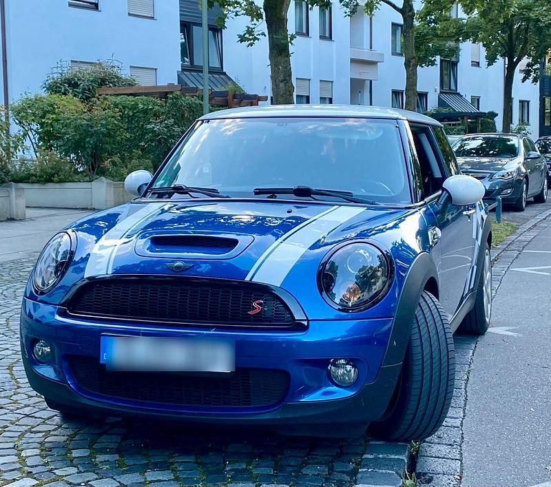 Blau Gebraucht 2007 Mini Cooper Kleinwagen | 5.120 € - Bild 1/4