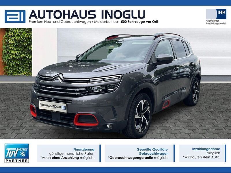 Grau lackierung platiniumgrau/typ ausse (metallic) Gebraucht 2020 Citroën C5 Aircross PureTech SUV | 19.780 € (Fairer Preis) - Bild 1/4
