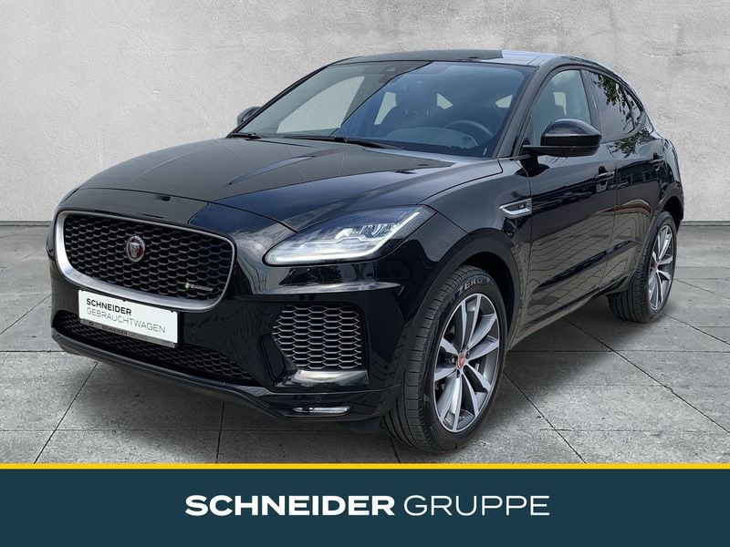 Ultimate black (schwarz) Gebraucht 2020 Jaguar E-Pace R-Dynamic SUV | 29.900 € (Fairer Preis) - Bild 1/4