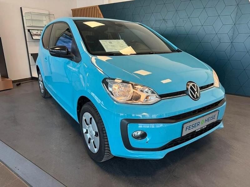 Teal blue Gebraucht 2021 VW up! United Kleinwagen | 9.440 € (Fairer Preis) - Bild 1/4