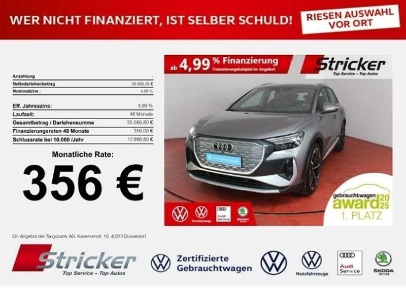 Gebraucht Audi e-tron S-Line 150 kW (204 PS) 2022 Taifungrau metallic (metallic) SUV