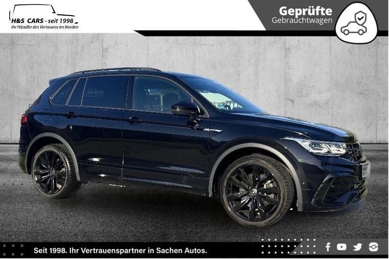 Schwarz Gebraucht 2021 VW Tiguan R SUV | 34.950 € (Guter Preis) - Bild 1/4