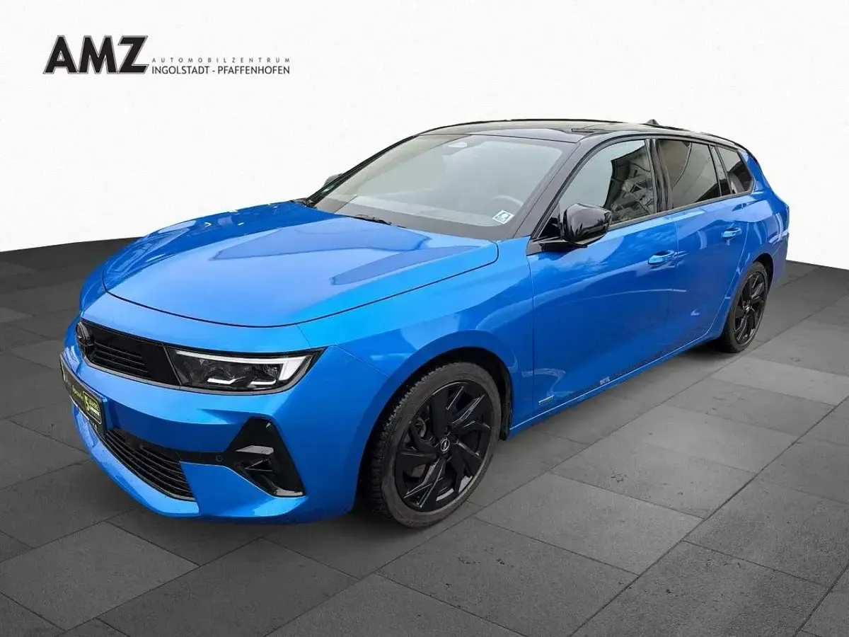 Gebraucht Opel Astra Ultimate 131 PS (96 kW) 2023 Blau/typ aussenverkleidung met Kombi
