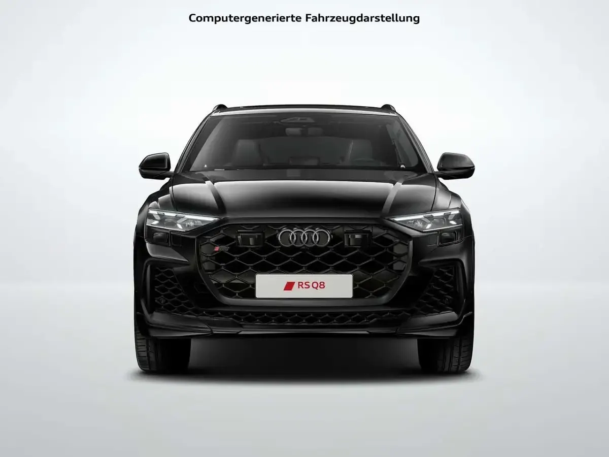 Neu Audi Q8 Performance 640 PS (470 kW) 2026 Schwarz (mythosschwarz metallic) SUV