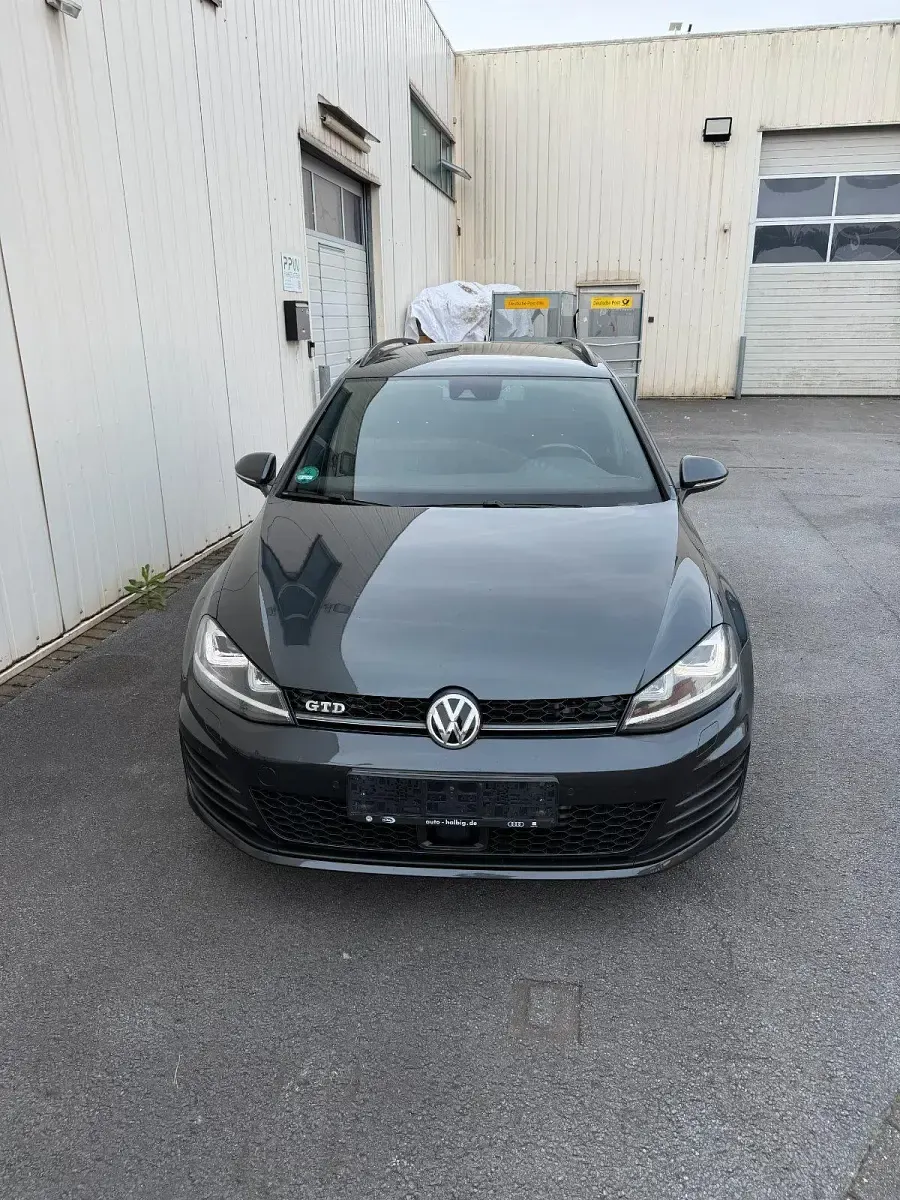 Gebraucht VW Golf VII GTD 184 PS (135 kW) 2015 Grau Kombi