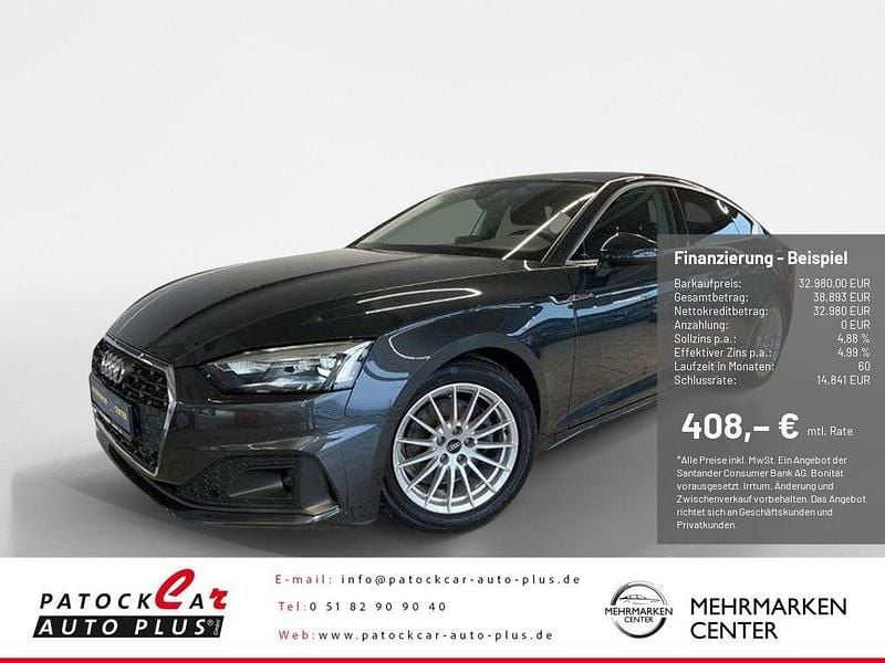 Grau Gebraucht 2022 Audi A5 Sportback Performance Limousine | 32.980 € (Fairer Preis) - Bild 1/4