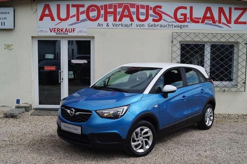 Arktisblau/true blue Gebraucht 2020 Opel Crossland X Edition SUV | 11.999 € (Guter Preis) - Bild 1/4