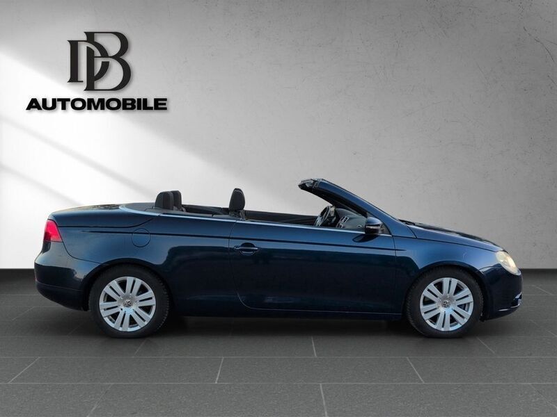 Blau Gebraucht 2008 VW Eos Cabrio | 6.999 € (Fairer Preis) - Bild 1/4