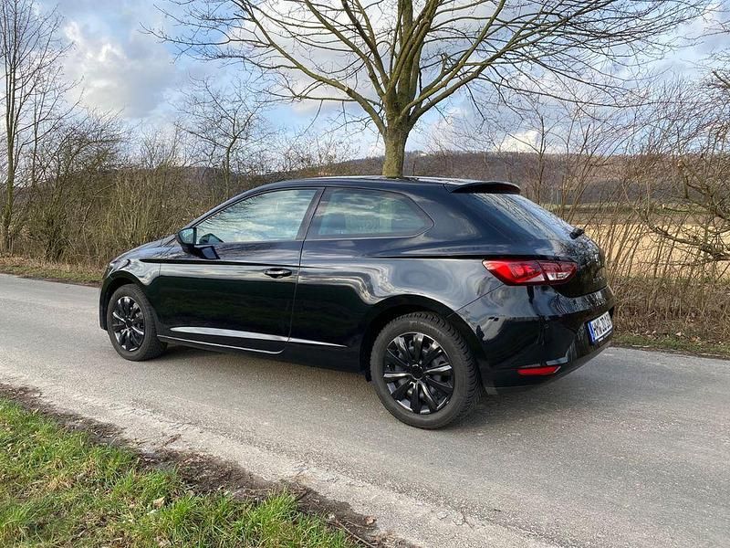 Gebraucht Seat Leon SC Reference 110 PS (80 kW) 2013 Schwarz Kleinwagen
