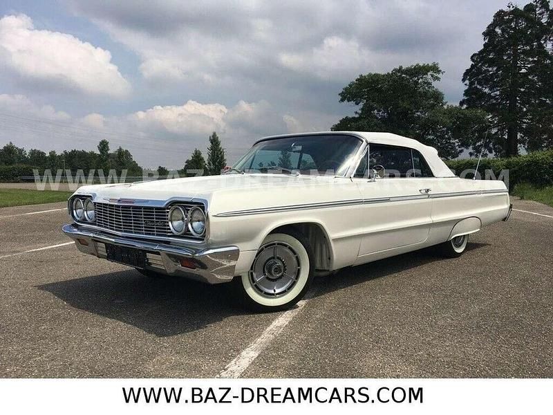 Gebraucht Chevrolet Impala cabriolet 301 PS (221 kW) 1964 Hermine white 936 Cabrio