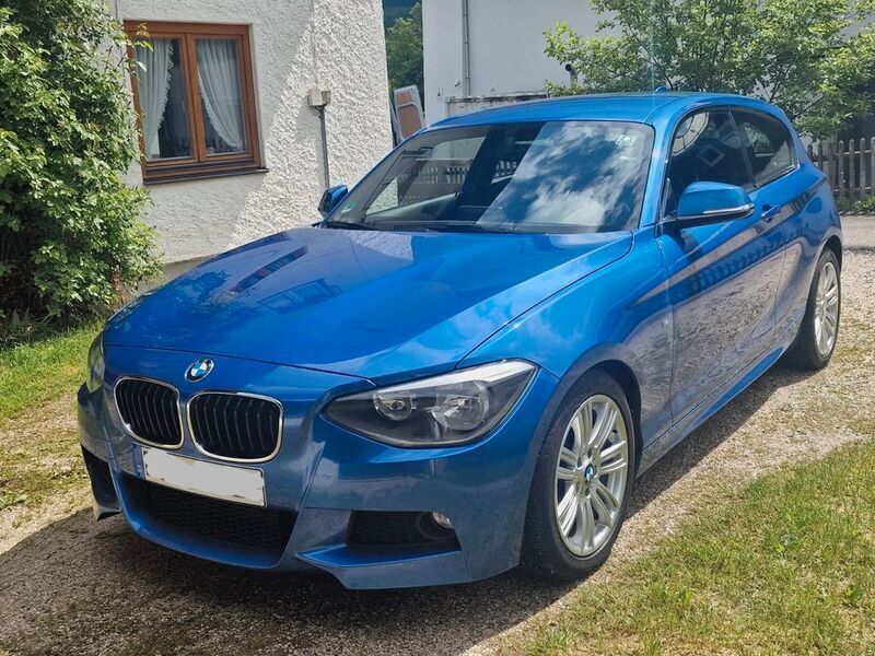 Blau Gebraucht 2014 BMW 116 Performance Kleinwagen | 7.500 € (Superpreis) - Bild 1/3
