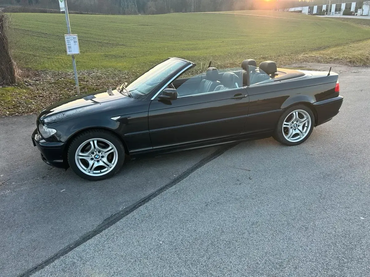 Gebraucht BMW 325 Cabriolet 192 PS (141 kW) 2006 Schwarz Cabrio