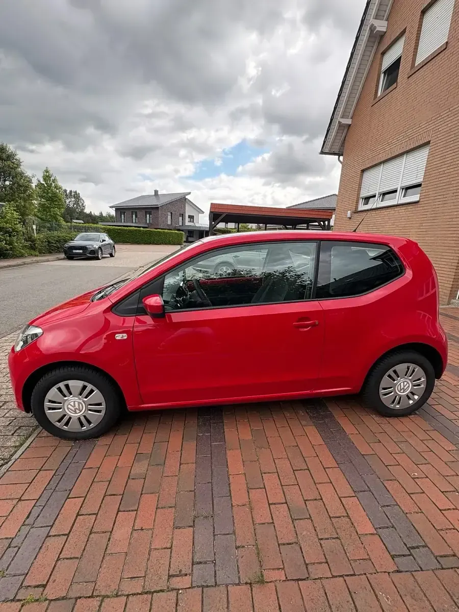 Gebraucht VW up! 65 PS (47 kW) 2012 Rot Kleinwagen