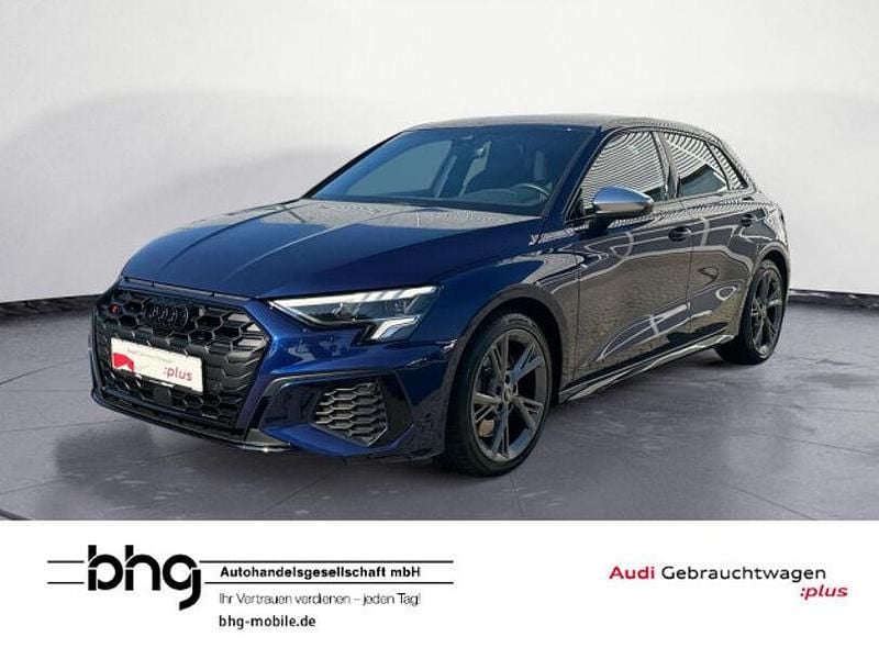 Blau Gebraucht 2022 Audi S3 Ambiente Limousine | 37.930 € (Fairer Preis) - Bild 1/4