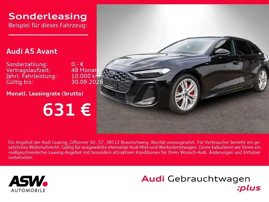 Gebraucht Audi A5 Ambiente 367 PS (269 kW) 2025 Mythosschwarz metallic Kombi