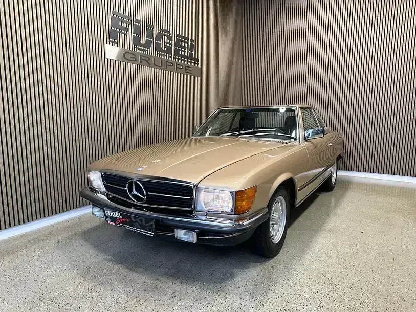 Gebraucht Mercedes SL280 185 PS (136 kW) 1984 Gold Cabrio
