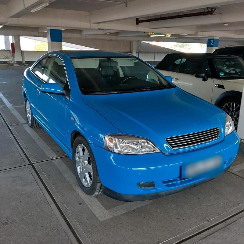 Gebraucht Opel Astra 147 PS (108 kW) 2001 Blau Coupé