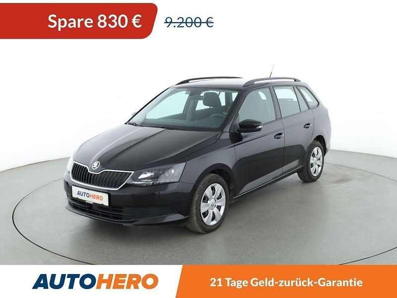 Schwarz Gebraucht 2015 Skoda Fabia Ambition Kleinwagen | 8.370 € (Fairer Preis) - Bild 1/3