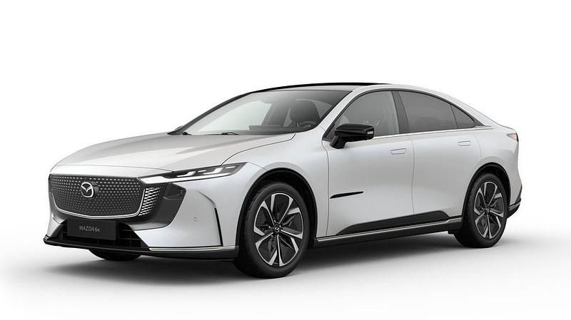 Snowflake white Neu 2025 Mazda 6e Takumi-Line Limousine | 43.490 € - Bild 1/4