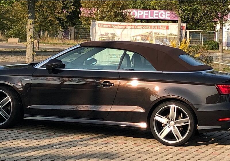 Braun Gebraucht 2015 Audi A3 Cabriolet Ambiente Cabrio | 16.999 € (Fairer Preis) - Bild 1/4