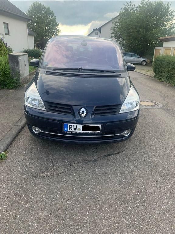 Gebraucht Renault Espace 170 PS (125 kW) 2007 Blau Van / Kleinbus