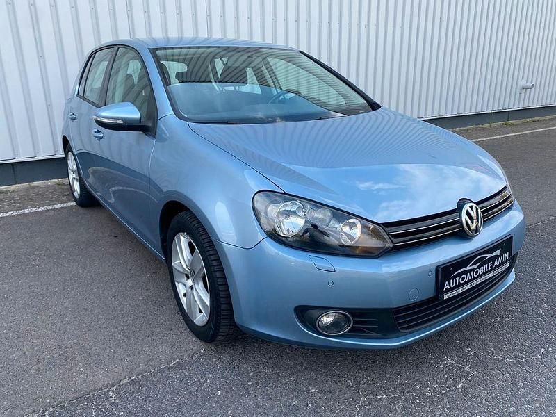 Gebraucht VW Golf VI Comfortline 122 PS (89 kW) 2009 Blau Kleinwagen
