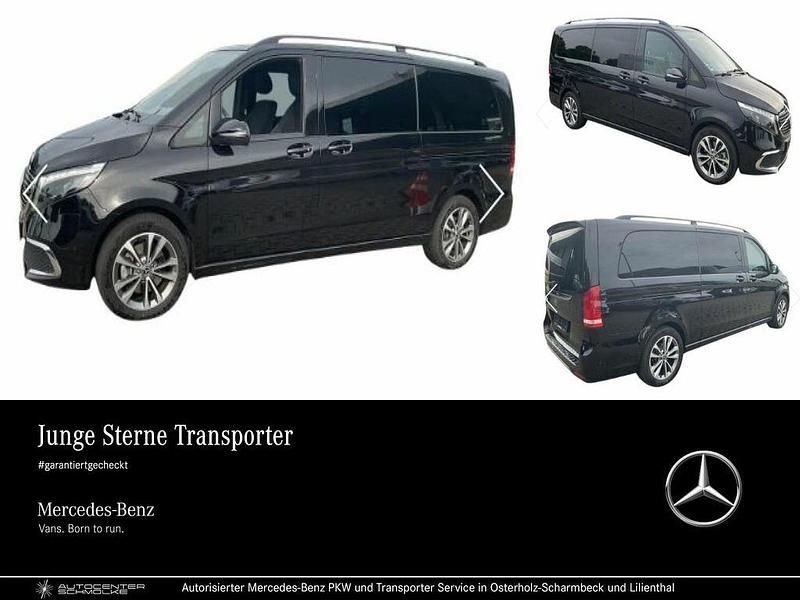 Obsidianschwarz Gebraucht 2024 Mercedes EQV300 Van / Kleinbus | 51.840 € (Fairer Preis) - Bild 1/4