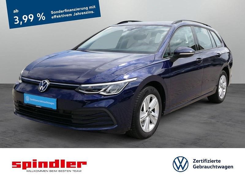 Atlantik blue metallic Gebraucht 2022 VW Golf VIII Life Kombi | 20.980 € (Guter Preis) - Bild 1/3