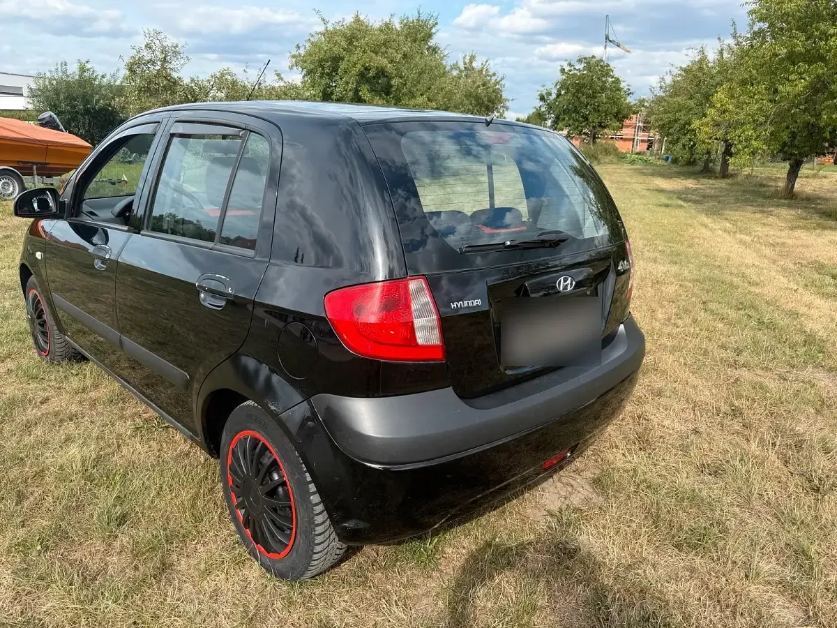 Gebraucht Hyundai Getz 67 PS (49 kW) 2008 Schwarz Kleinwagen