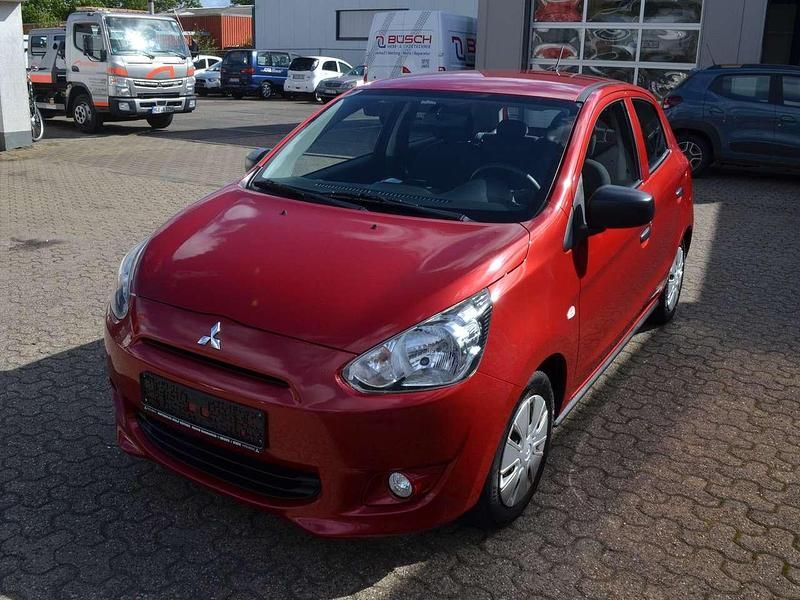 Rot Gebraucht 2015 Mitsubishi Space Star Diamant Edition Kleinwagen | 4.490 € (Fairer Preis) - Bild 1/4