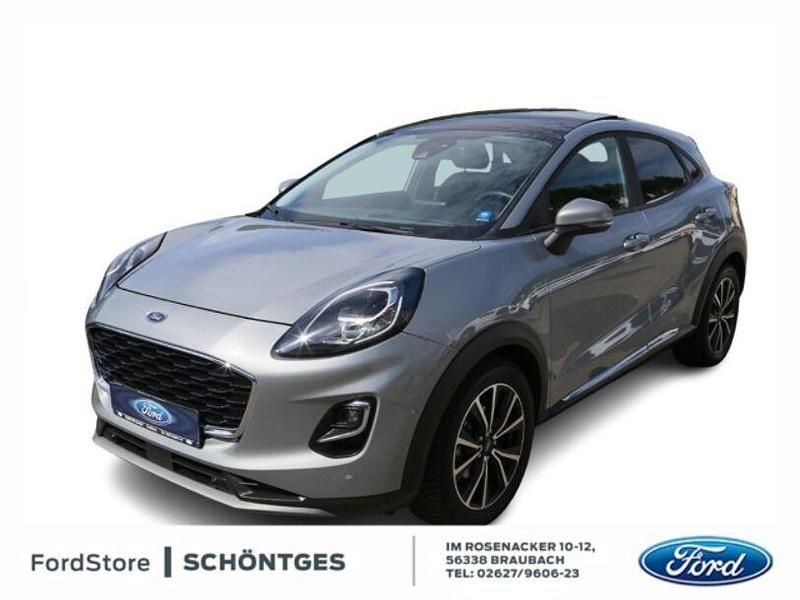 Grau Gebraucht 2021 Ford Puma Gen-E Titanium X SUV | 19.980 € - Bild 1/3