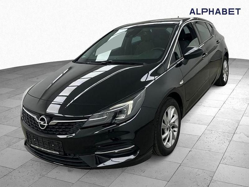 Onyxschwarz Gebraucht 2020 Opel Astra Elegance Limousine | 12.397 € (Guter Preis) - Bild 1/4