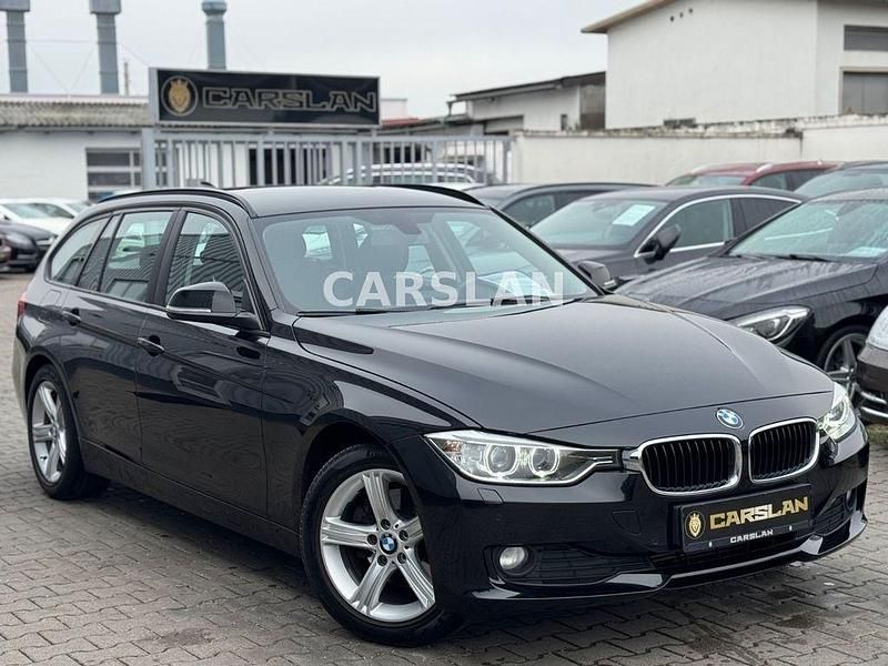 Schwarz Gebraucht 2015 BMW 320 Sport Line Kombi | 11.998 € (Guter Preis) - Bild 1/4