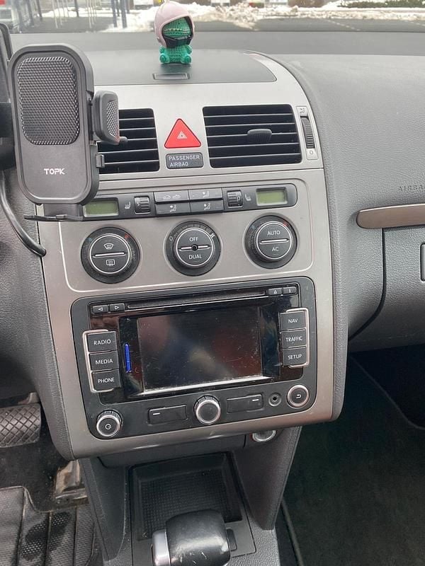 Gebraucht VW Touran Cross 140 PS (102 kW) 2007 Orange Van / Kleinbus