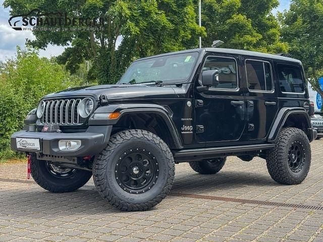 Gebraucht Jeep Wrangler Sahara 272 PS (200 kW) 2024 Black clear coat SUV