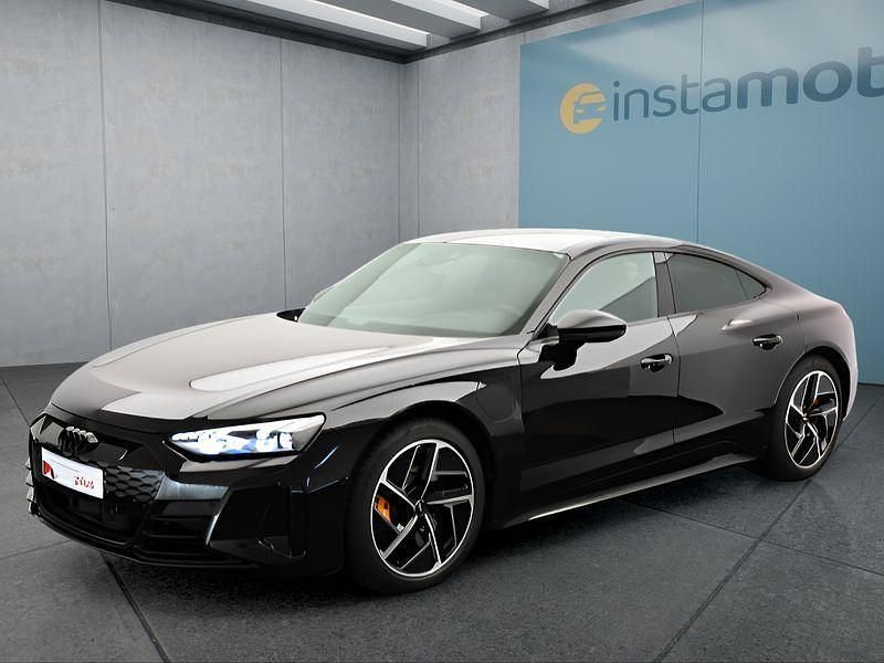 Schwarz Gebraucht 2022 Audi e-tron SUV | 58.949 € - Bild 1/4