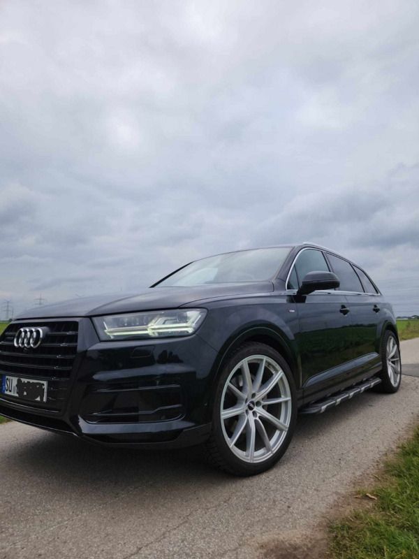 Schwarz Gebraucht 2015 Audi Q7 S-Line SUV | 26.500 € (Fairer Preis) - Bild 1/4