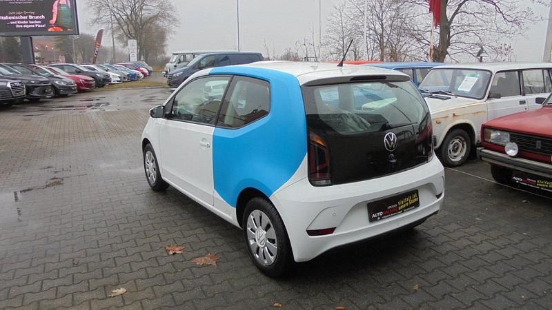 Gebraucht VW up! Basis 65 PS (47 kW) 2021 Weiß Kleinwagen