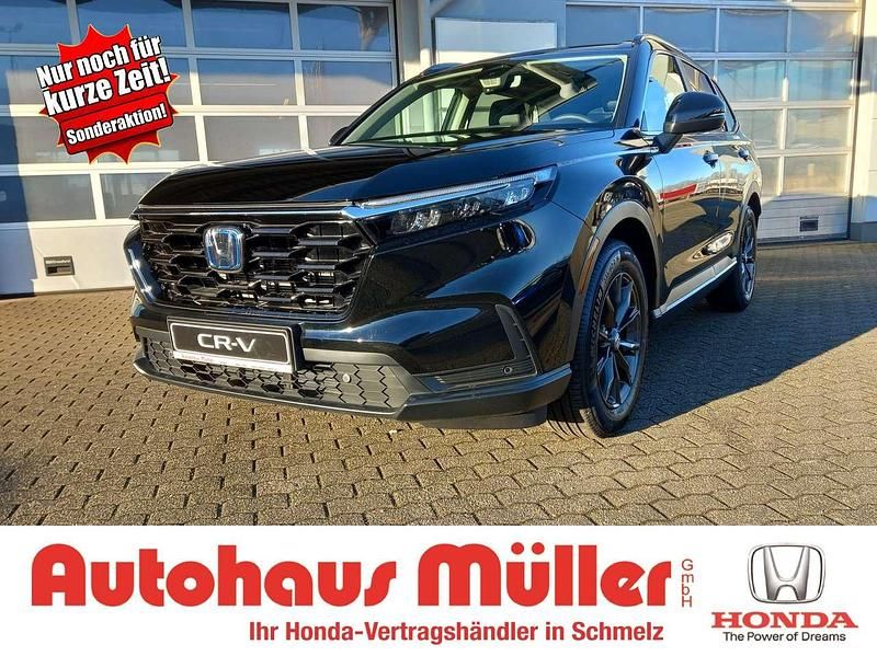 Crystal black p. Neu 2024 Honda CR-V Elegance SUV | 43.590 € (Superpreis) - Bild 1/4