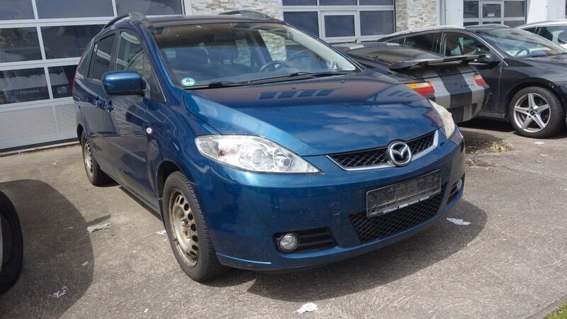 Blau Gebraucht 2008 Mazda 5 Exclusive Van / Kleinbus | 900 € (Superpreis) - Bild 1/4