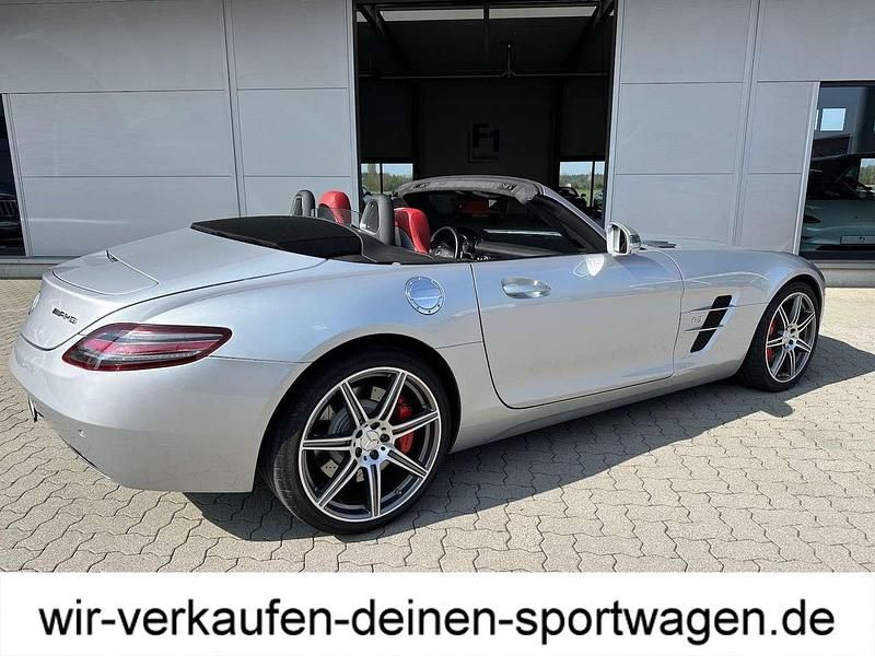 Gebraucht Mercedes SLS AMG AMG 571 PS (419 kW) 2012 Iridiumsilber Cabrio