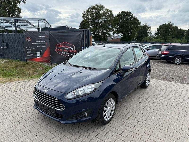 Gebraucht Ford Fiesta Trend 60 PS (44 kW) 2012 Blau Kleinwagen