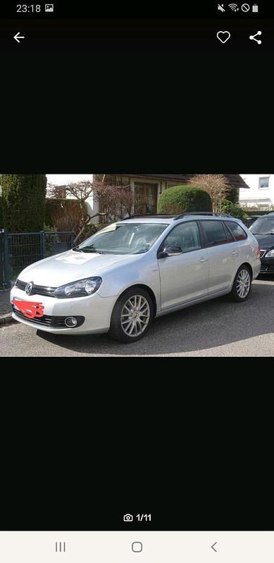 Gebraucht VW Golf V 115 PS (84 kW) 2009 Silber Kombi