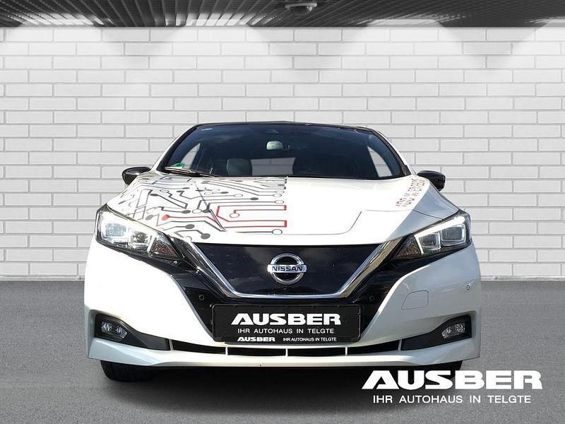 Brugt Nissan Leaf Tekna 110 kW (150 HK) 2019 Hvid Hatchback