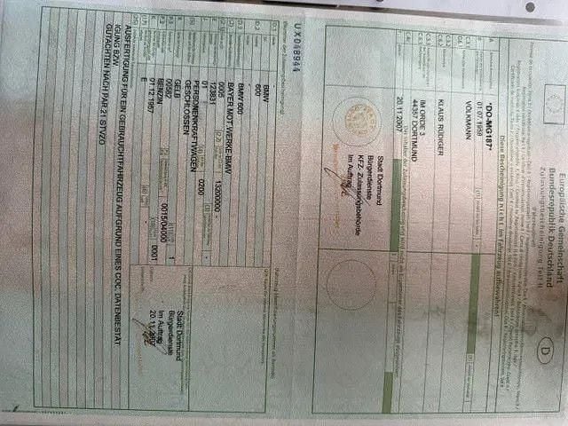 Gebraucht BMW 600 1958 Rot