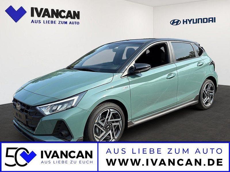 Mangrove green/ phantom black Neu 2025 Hyundai i20 N Line Kleinwagen | 25.290 € (Fairer Preis) - Bild 1/4