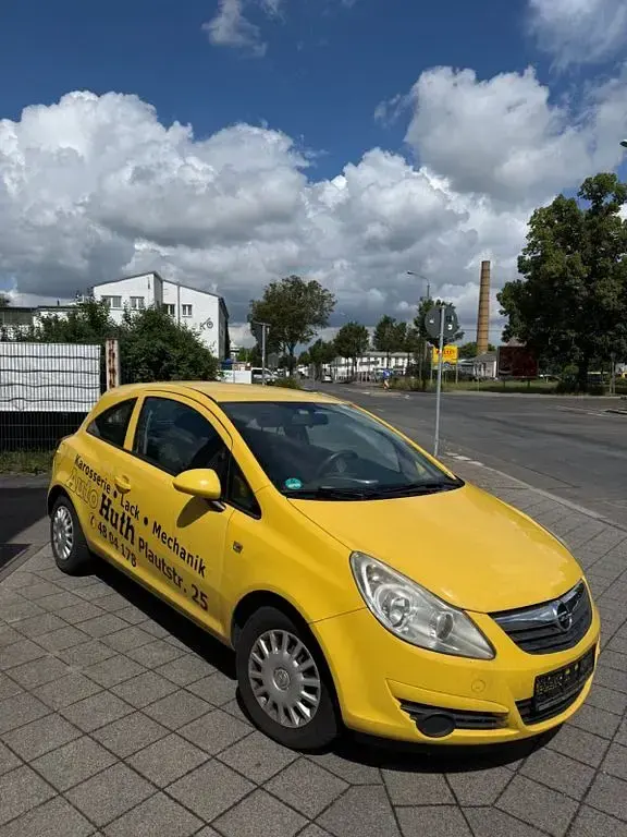 Gebraucht Opel Corsa 80 PS (58 kW) 2008 Gelb Kleinwagen