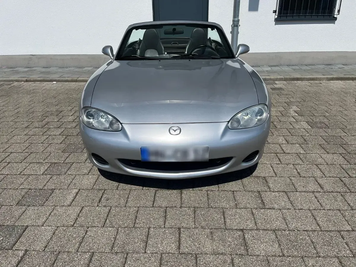 Gebraucht Mazda MX5 145 PS (106 kW) 2002 Silber Cabrio